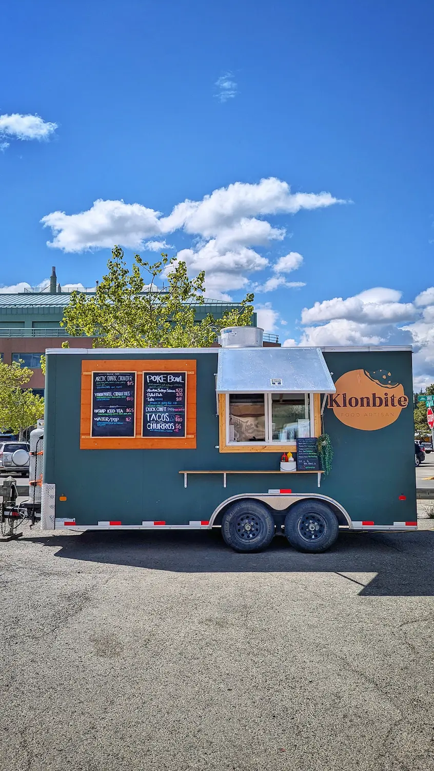 Klonbite is a Must-Try food truck in Whitehorse Yukon